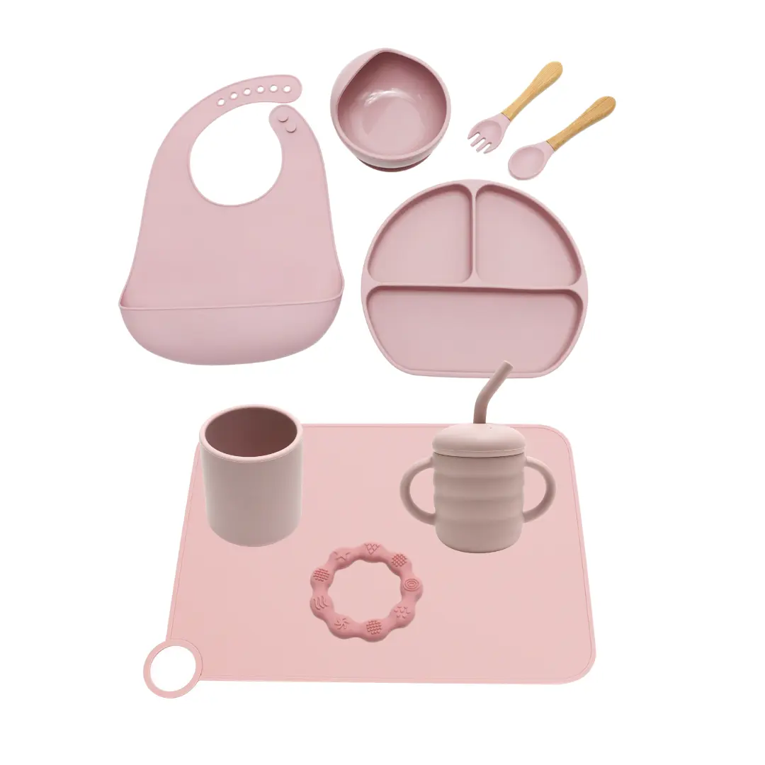 Set de Alimentación Ideal | Pretty Pink