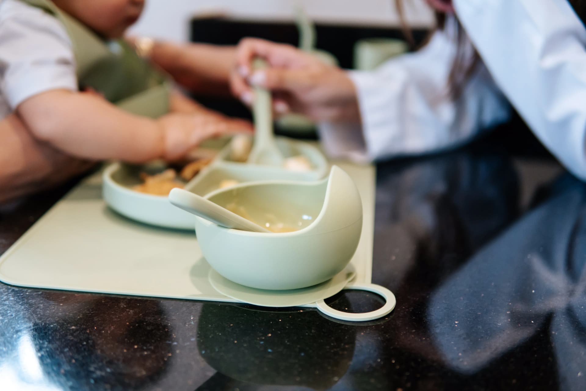 Set de Alimentación Integral | Sage Green